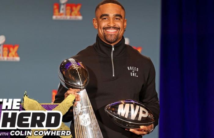 LeSean McCoy argues Jalen Hurts cemented his elite status with Super Bowl MVP performance | The Herd - chof 360 news