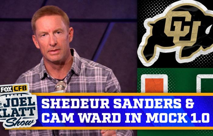 Shedeur Sanders, Cam Ward & Travis Hunter in Joel Klatt's NFL Mock Draft 1.0 | Joel Klatt Show - chof 360 news