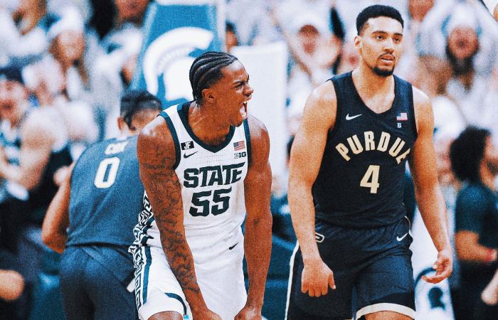 No. 14 Michigan St beats No. 13 Purdue 75-66, moves within half-game of 1st in Big Ten - chof 360 news