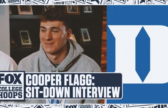 Cooper Flagg talks expectations with Duke,  dealing with critics, & NBA hype | FOX College Hoops - chof 360 news