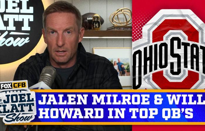 Jalen Milroe & Will Howard in Joel Klatt’s Top 5 QB’s in the 2025 NFL Draft | Joel Klatt Show - chof 360 news