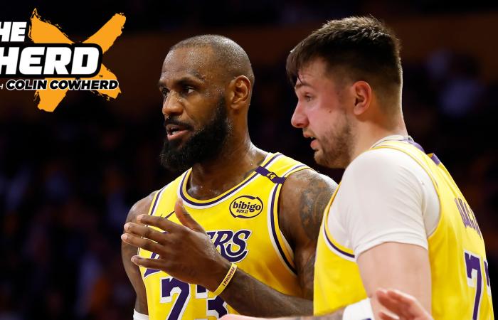 Is it surprising that LeBron James is outshining Luka Doncic? | The Herd - chof 360 news