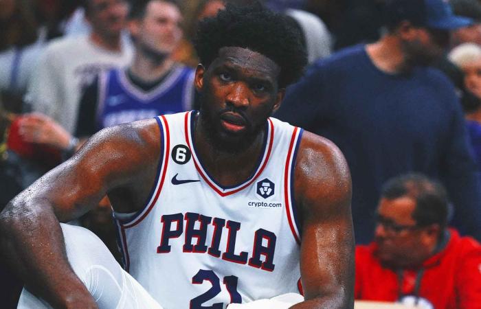 Sixers rule out Joel Embiid for remainder of season due to lingering left knee injury - chof 360 news