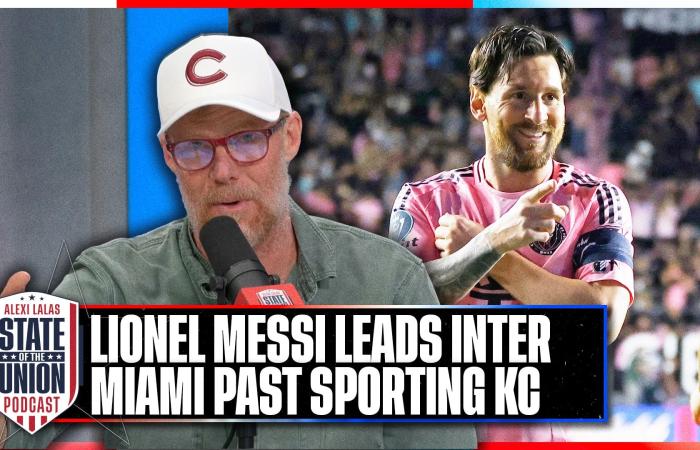 Lionel Messi SCORES AMAZING goal in Inter Miami's win over Sporting KC | SOTU - chof 360 news