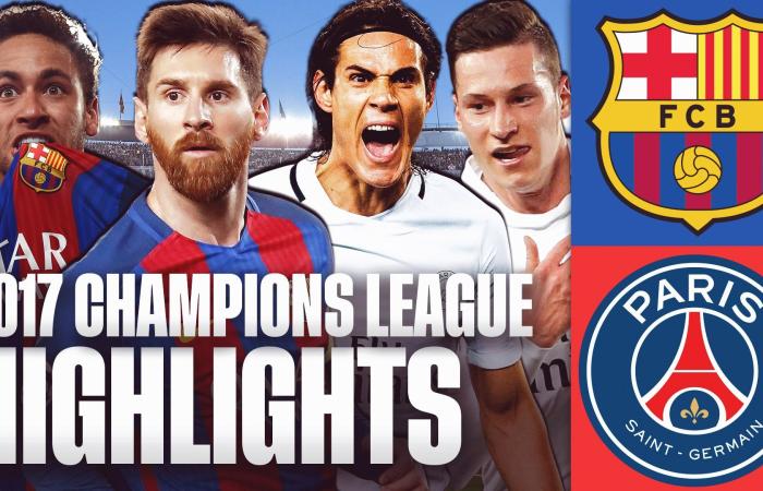 FC Barcelona vs Paris Saint-Germain 2017 UEFA Champions League Round of 16 highlights | FOX Soccer - chof 360 news