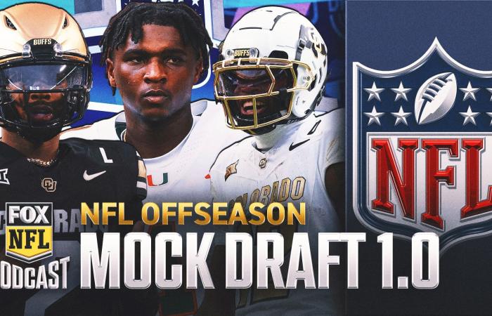 NFL Mock Draft 1.0: Cam Ward, Shedeur Sanders & Travis Hunter headline first round | NFL on FOX Pod - chof 360 news