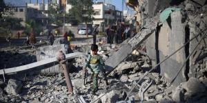 استشهاد 22 فلسطينيًا في قصف الاحتلال على قطاع غزة اليوم - شوف 360 الإخباري