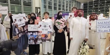 عاجل: بالفرح والزينة.. الأهالي يتأهبون لاستقبال أبطال #آيسف_2025 - شوف 360 الإخباري