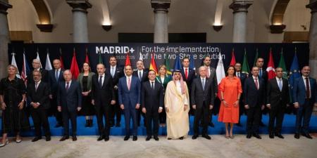 وزير الخارجية والهجرة يشارك في الاجتماع الوزاري الموسع لمجموعة مدريد بشأن القضية الفلسطينية - شوف 360 الإخباري