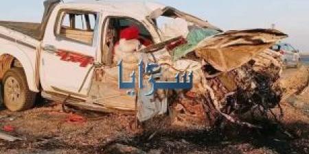 وفاتان
      بحادث
      تصادم
      على
      طريق
      الشيدية
      وإصابة
      ثالث
      ..
      صور - شوف 360 الإخباري