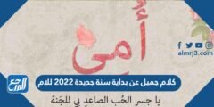 كلام جميل عن بداية سنة جديدة 2025 للام