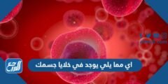 اي مما يلي يوجد في خلايا جسمك