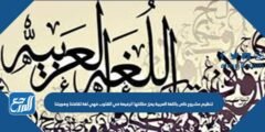 تنظيم مشروع خاص باللغة العربية يعزز مكانتها الرفيعة في القلوب