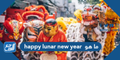 ما هو happy lunar new year