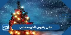 متى ينتهي الكريسماس 2026 وكم باقي على راس السنة 2026