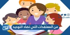 من المعتقدات التي تضاد التوحيد