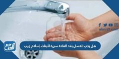 هل يجب الغسل بعد العادة سرية للبنات إسلام ويب