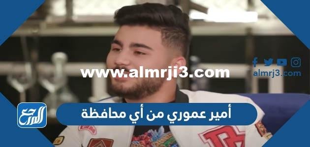 أمير عموري من أي محافظة