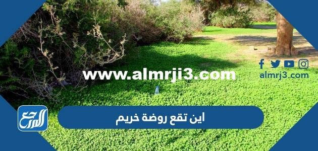 اين تقع روضة خريم على الخريطة 2026