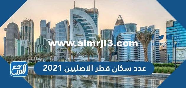 عدد سكان قطر الاصليين 2024