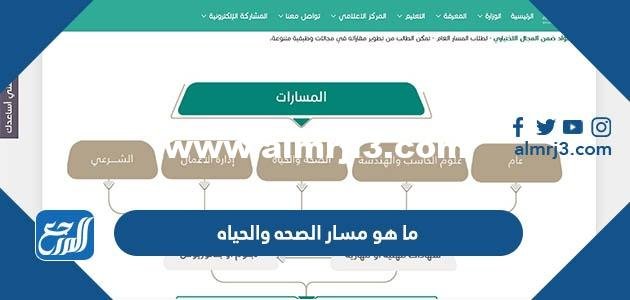 ما هو مسار الصحه والحياه 2026