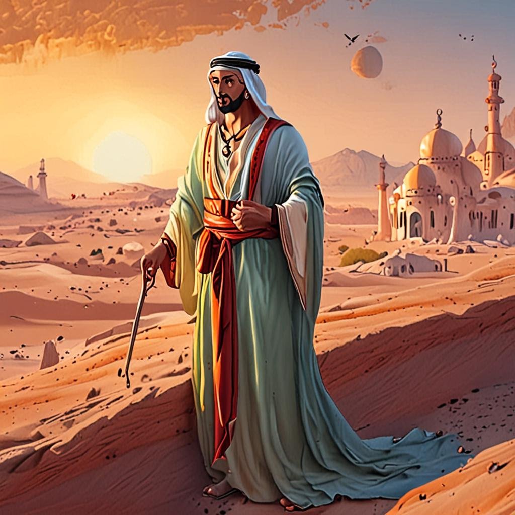 رسم العيد الوطني العماني 54 للاطفال